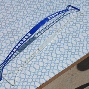 🎂Vintage Tupperware Cake Carrier Replacement Handles – Set of 2 – Blue & White